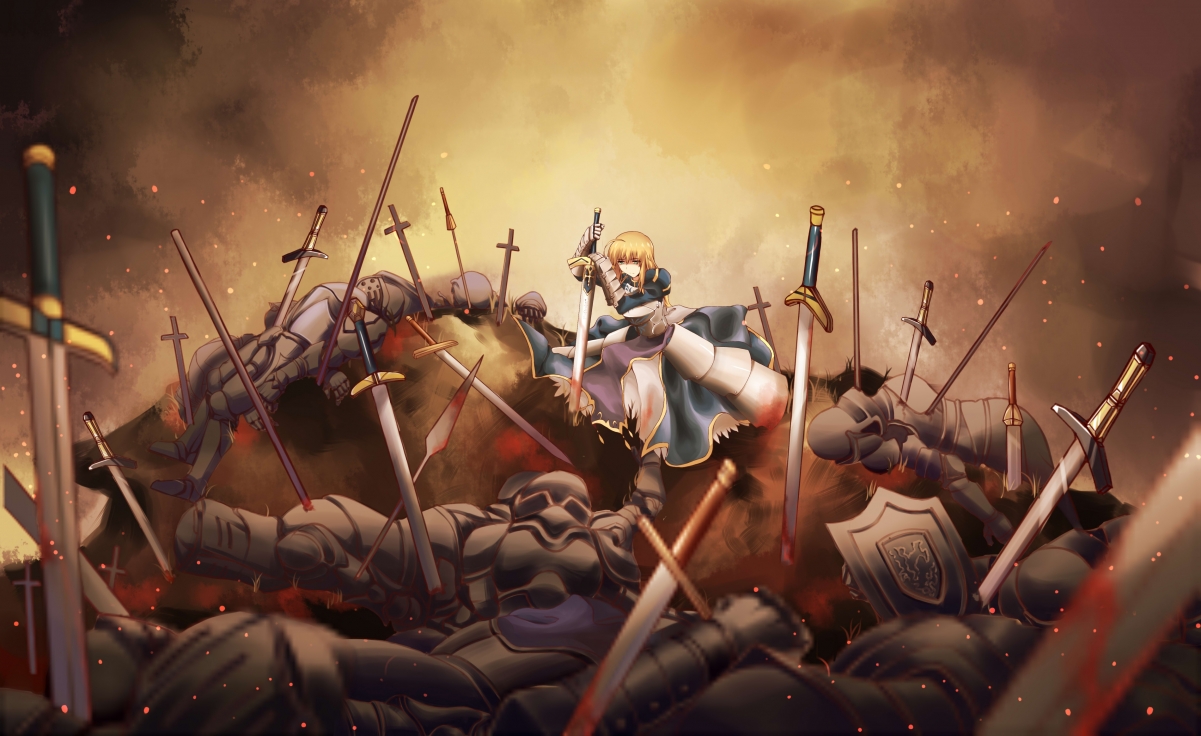 Saber Anime Wallpaper