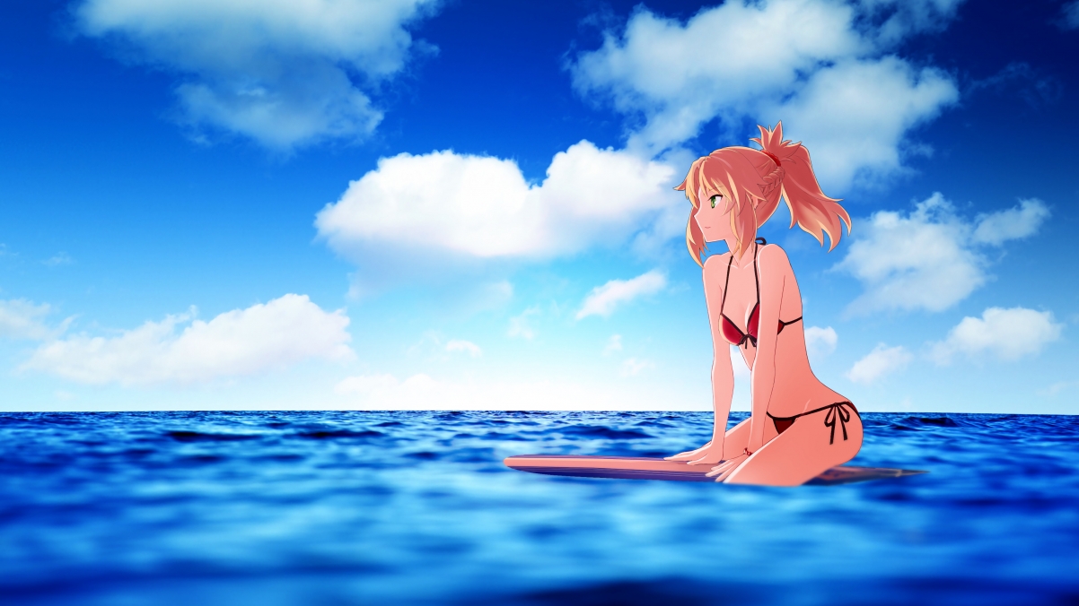 Saber In Sea Bikini
