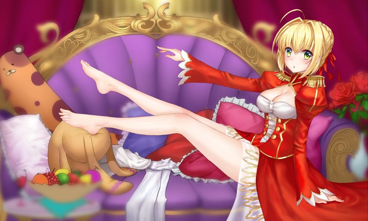 Saber Fate Nero 4k Wallpaper