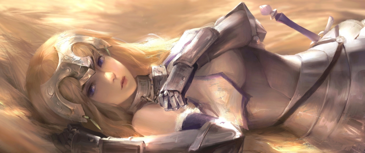ruler Joan of Arc 3440x1440 Anime