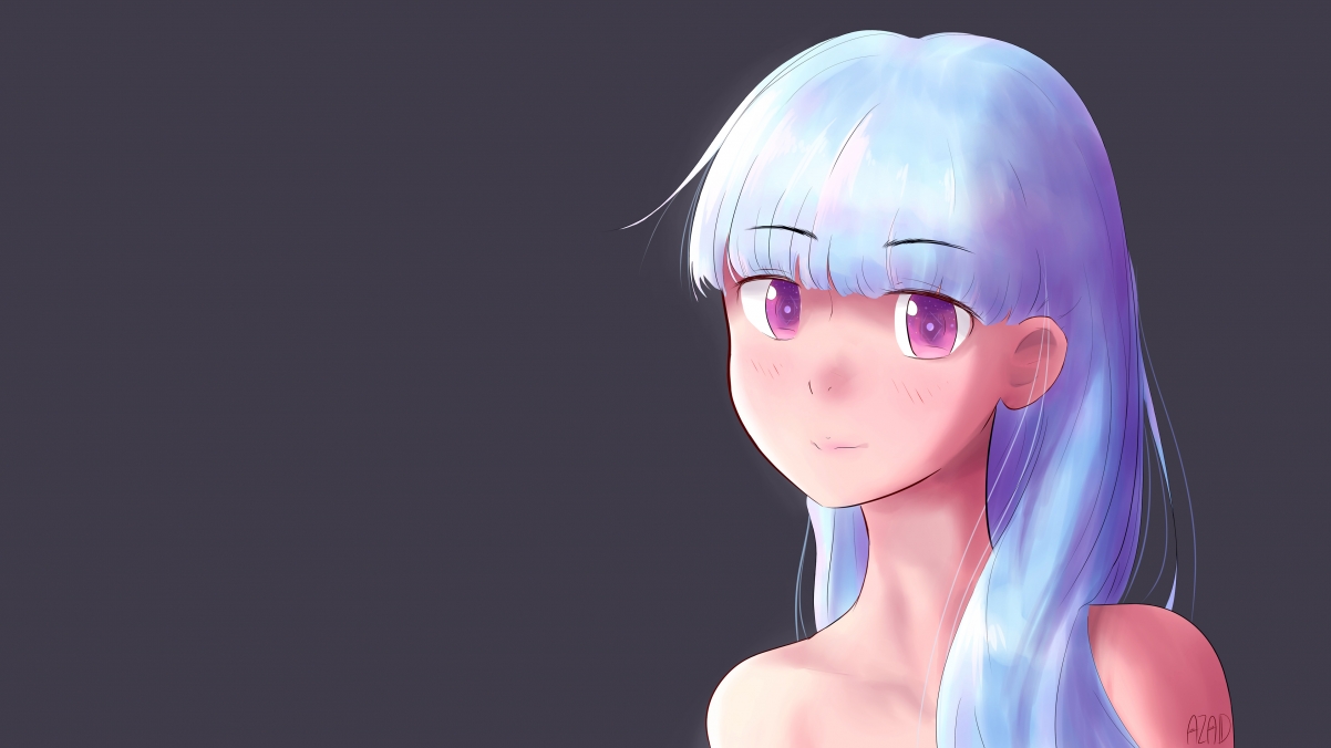 random anime girl 4k wallpaper