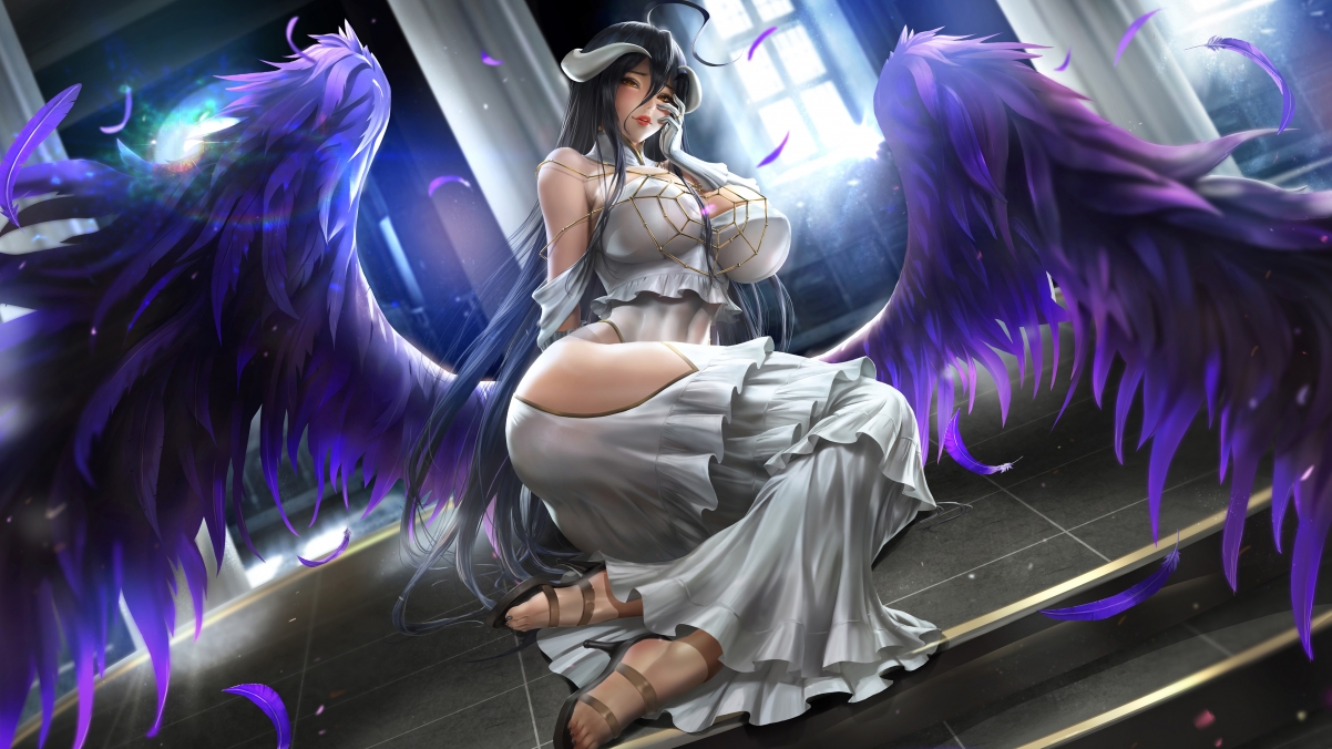 Overlord Albedo 4k anime