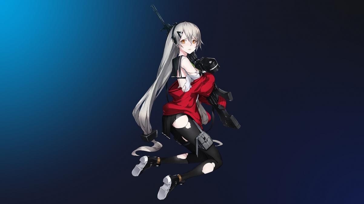 mg4 Girls Frontline 4K Wallpaper