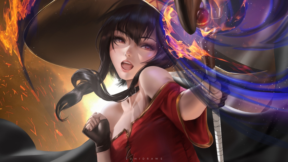 Megumin Megumin 4k Anime Wallpaper #3