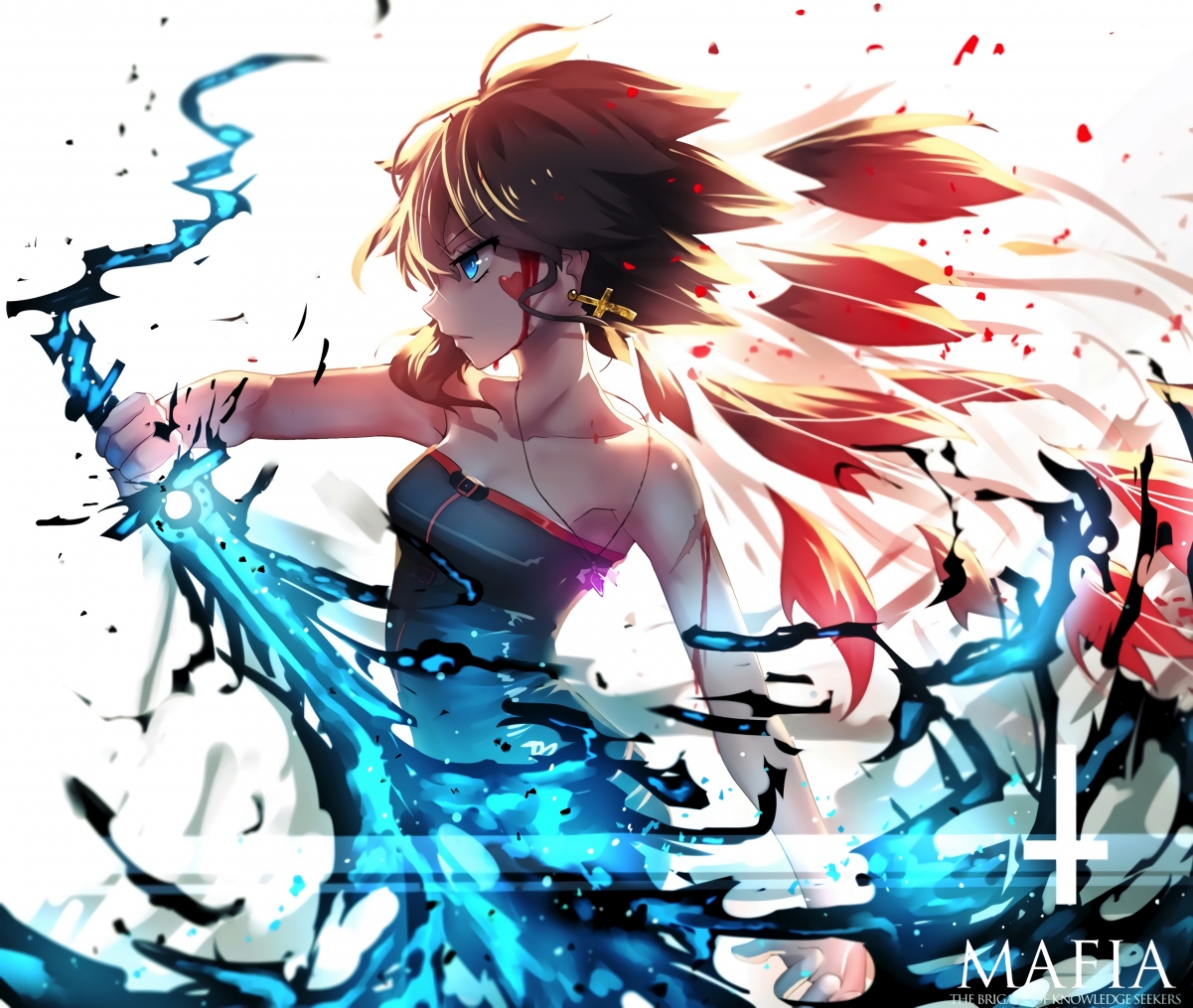 mafia anime 5k wallpaper