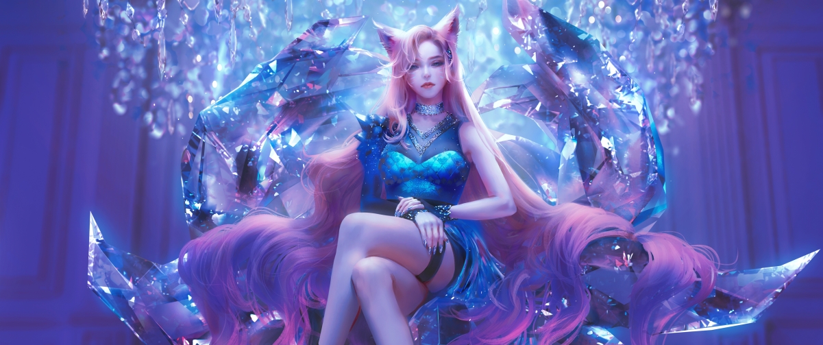 LOL League of Legends nine-tailed monster fox