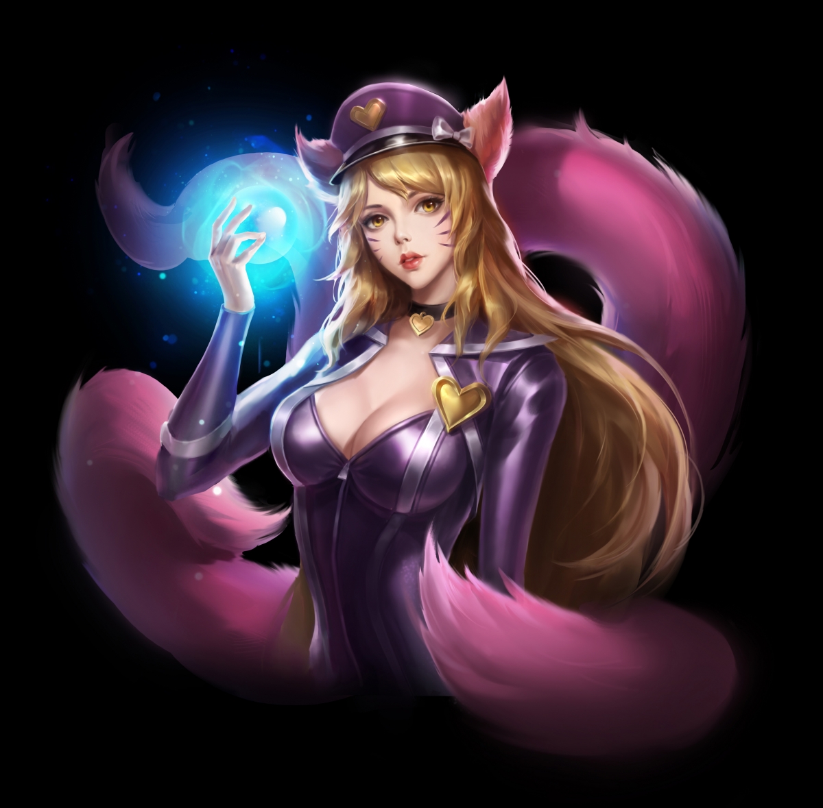 lol idol singer raccoon 4k wallpaper