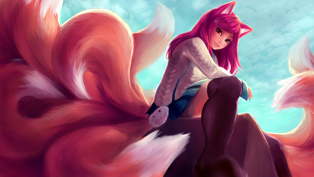 lol raccoon 4K wallpaper