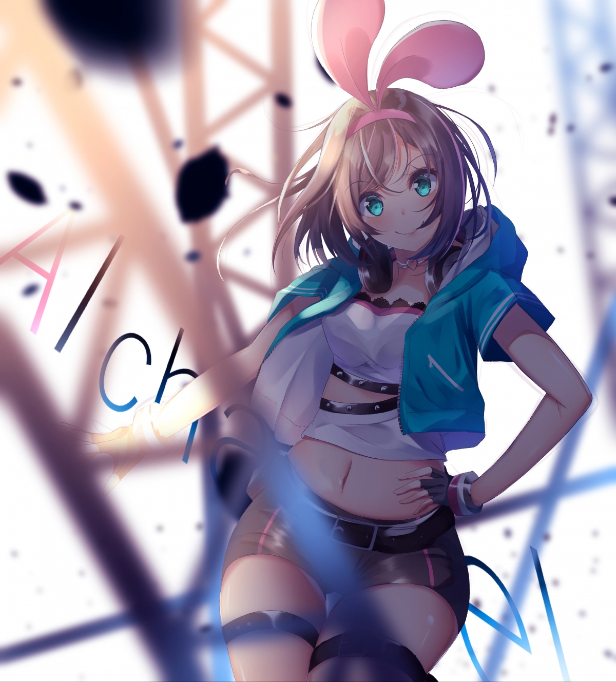 Kizuna AI 4k Anime Beauty