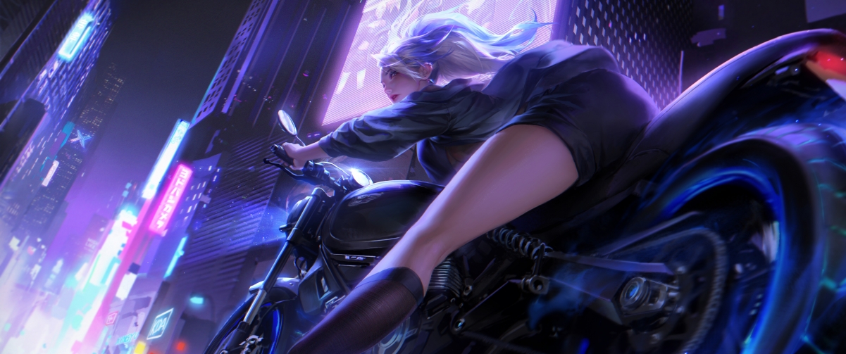 KDA Akali Doujin Beautiful Legs