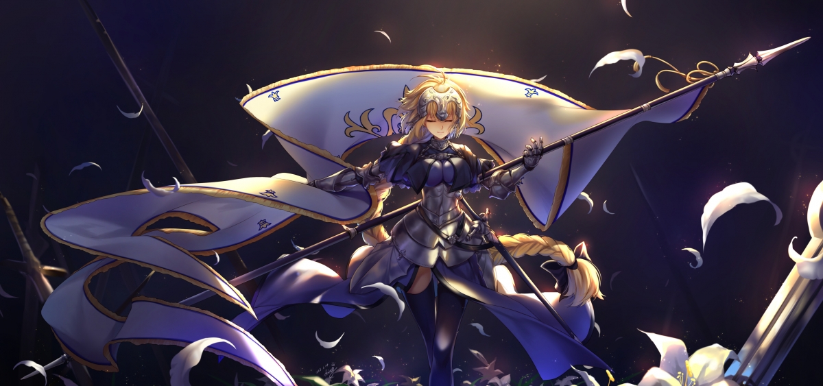 fate beautiful warrior hd wallpaper