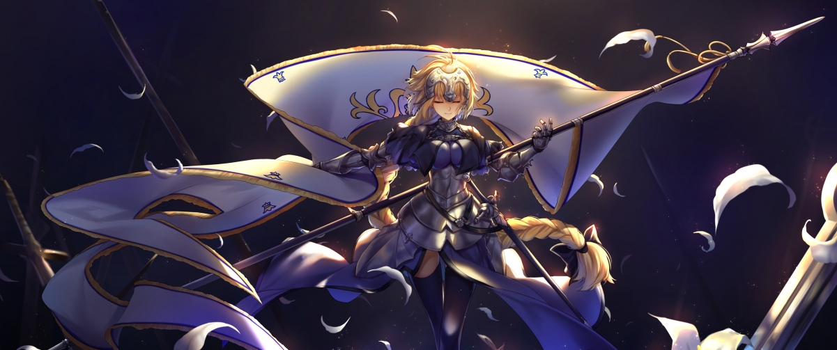 fate anime beauty 3440x1440 wall