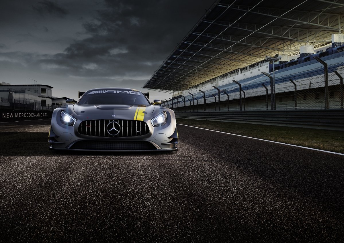 Syders Benz AMG GT3 4K wall