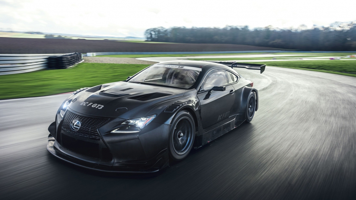 Lexus RC F gt3 4K Wallpaper