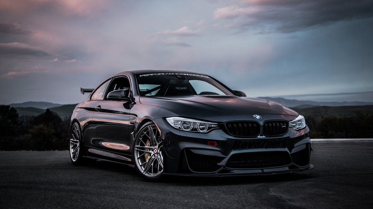 Black BMW 4K Wallpaper