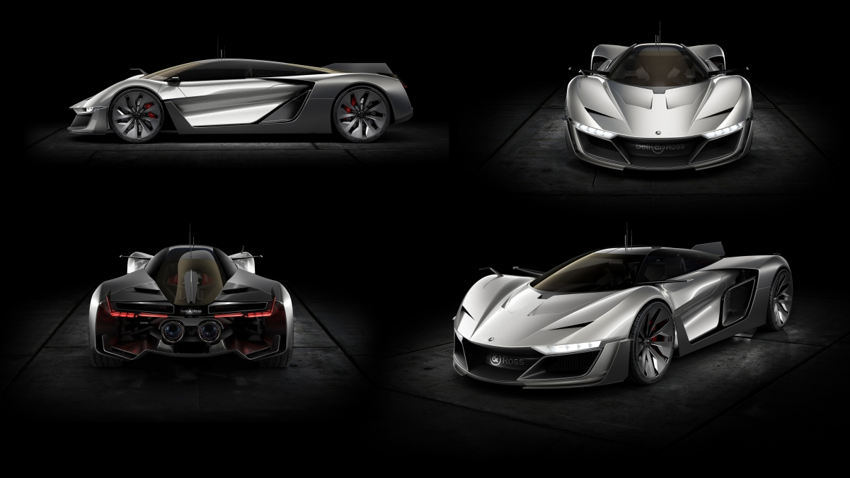 Concept car supercar 4K wall