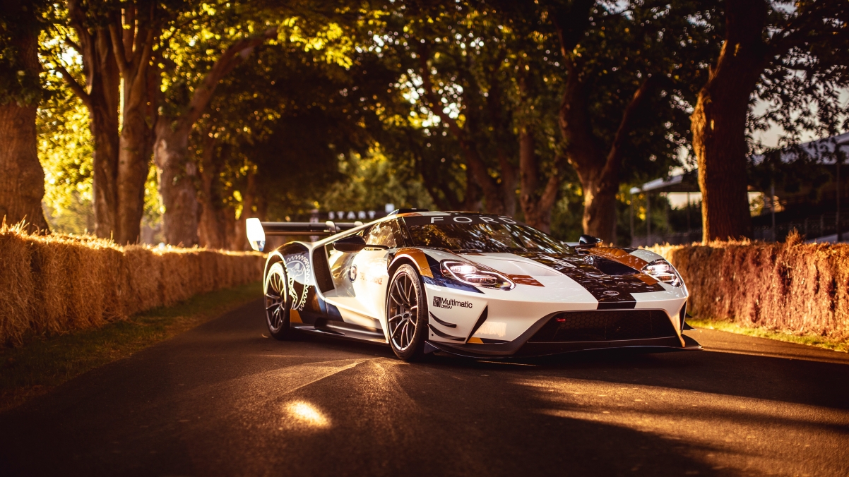 Ford ford gt mk ii 4k run