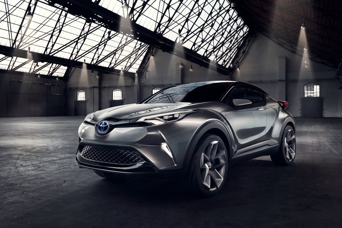 Toyota C-HR Concept Car 4K Wallpaper