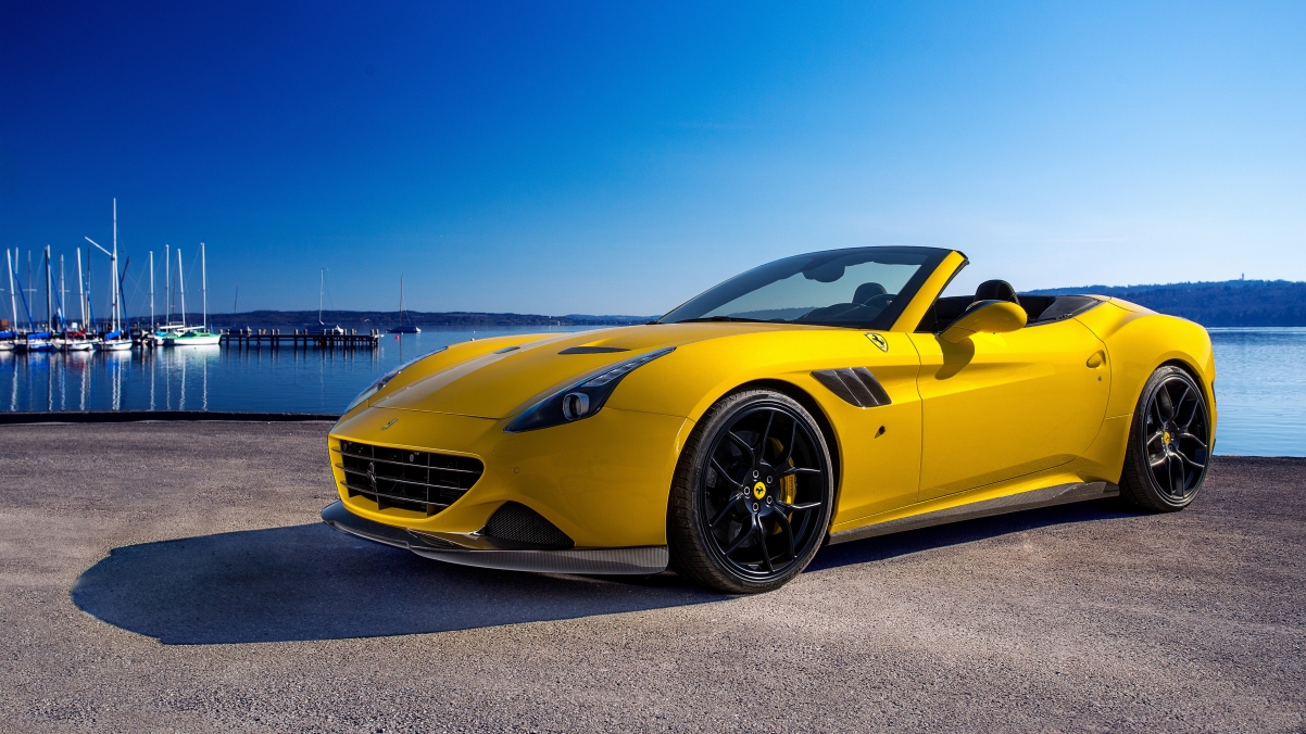 Ferrari California Yellow Run