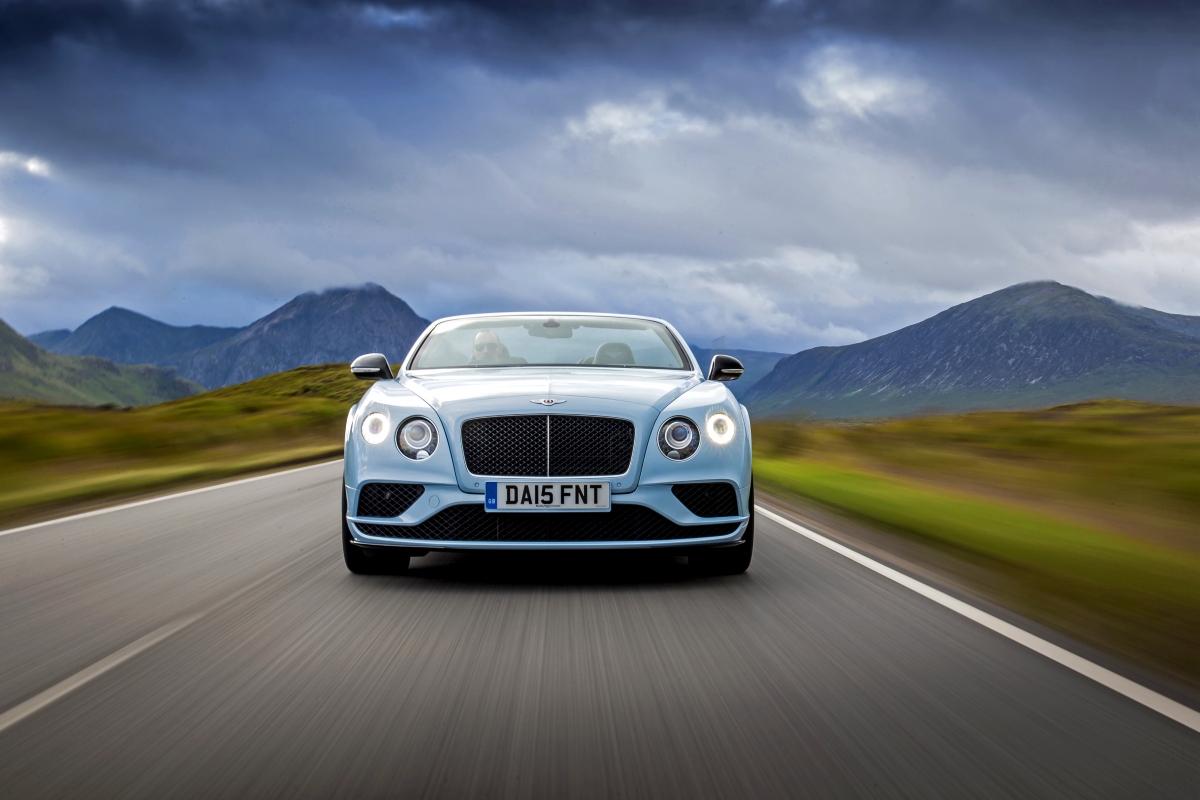 Bentley Convertible 4K Sports Car Wallpaper