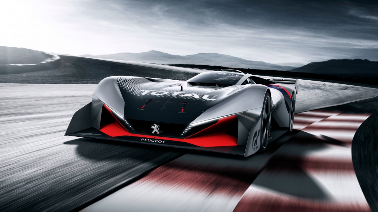 Peugeot L750 R HYbrid concept car