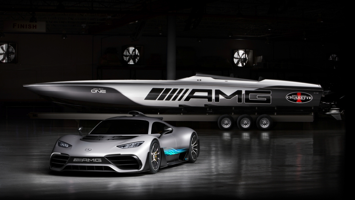 Mercedes-AMG hybrid supercar