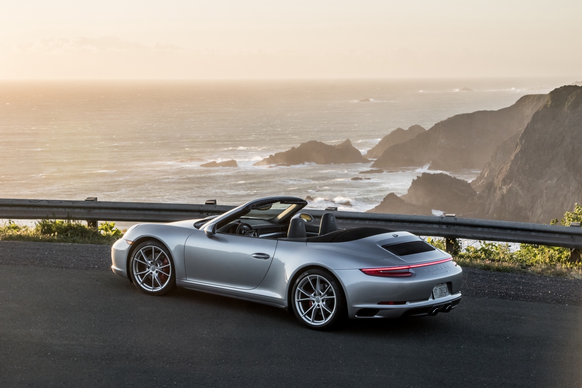 Porsche 911 Convertible 4K Wallpaper