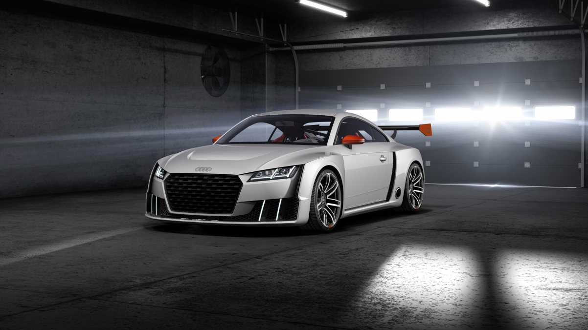 Audi TT sports car 4k wallpaper