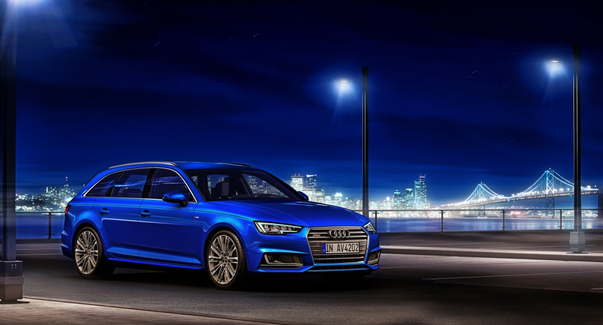 Audi TDI blue QUATTRO