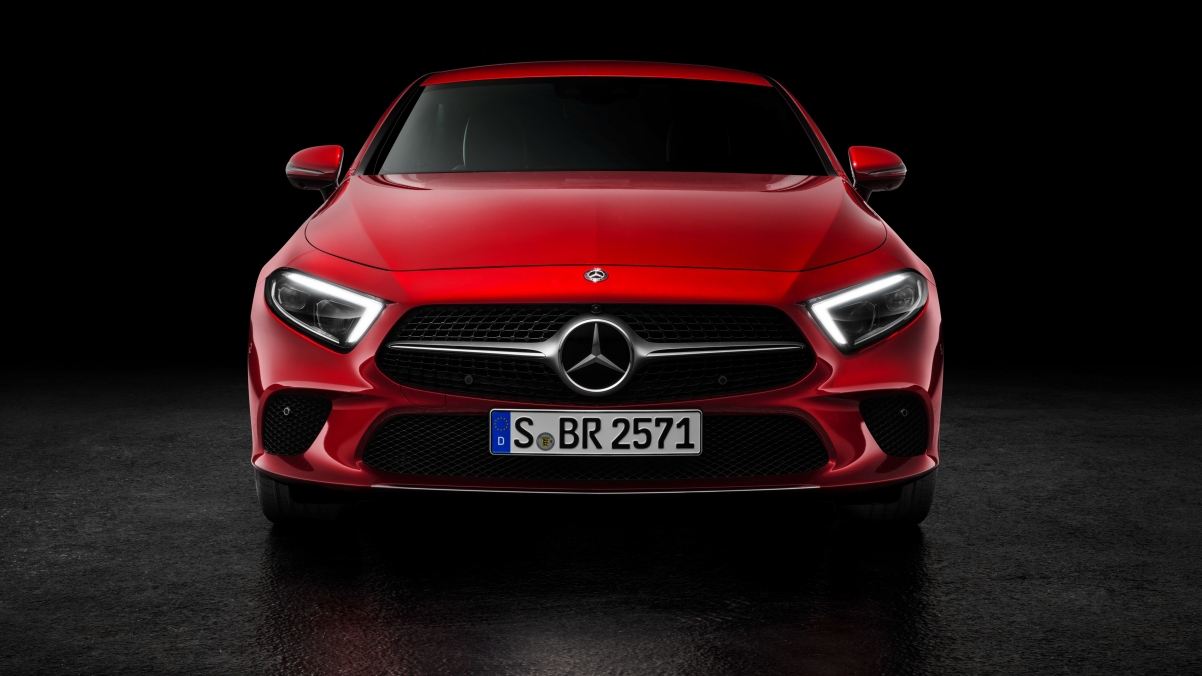 2018 Mercedes-Benz CLS Red Coupe 4