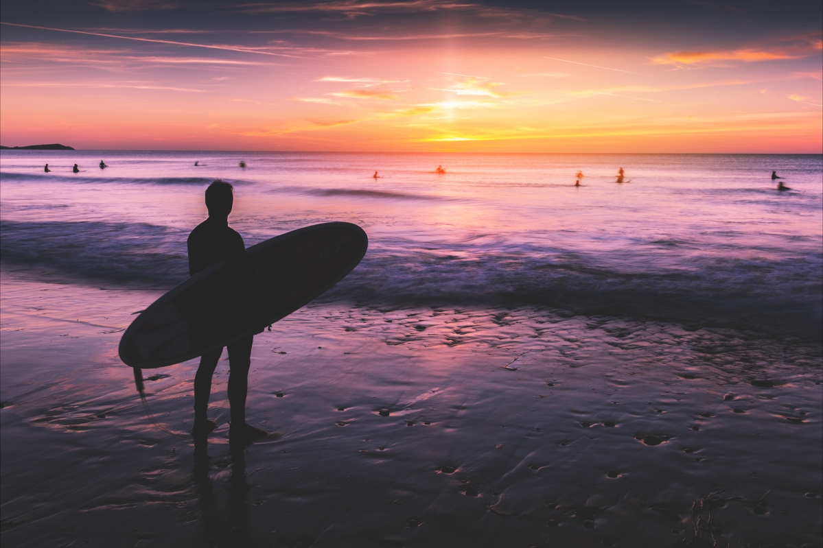 Sunset free surfing 5k photography pictures