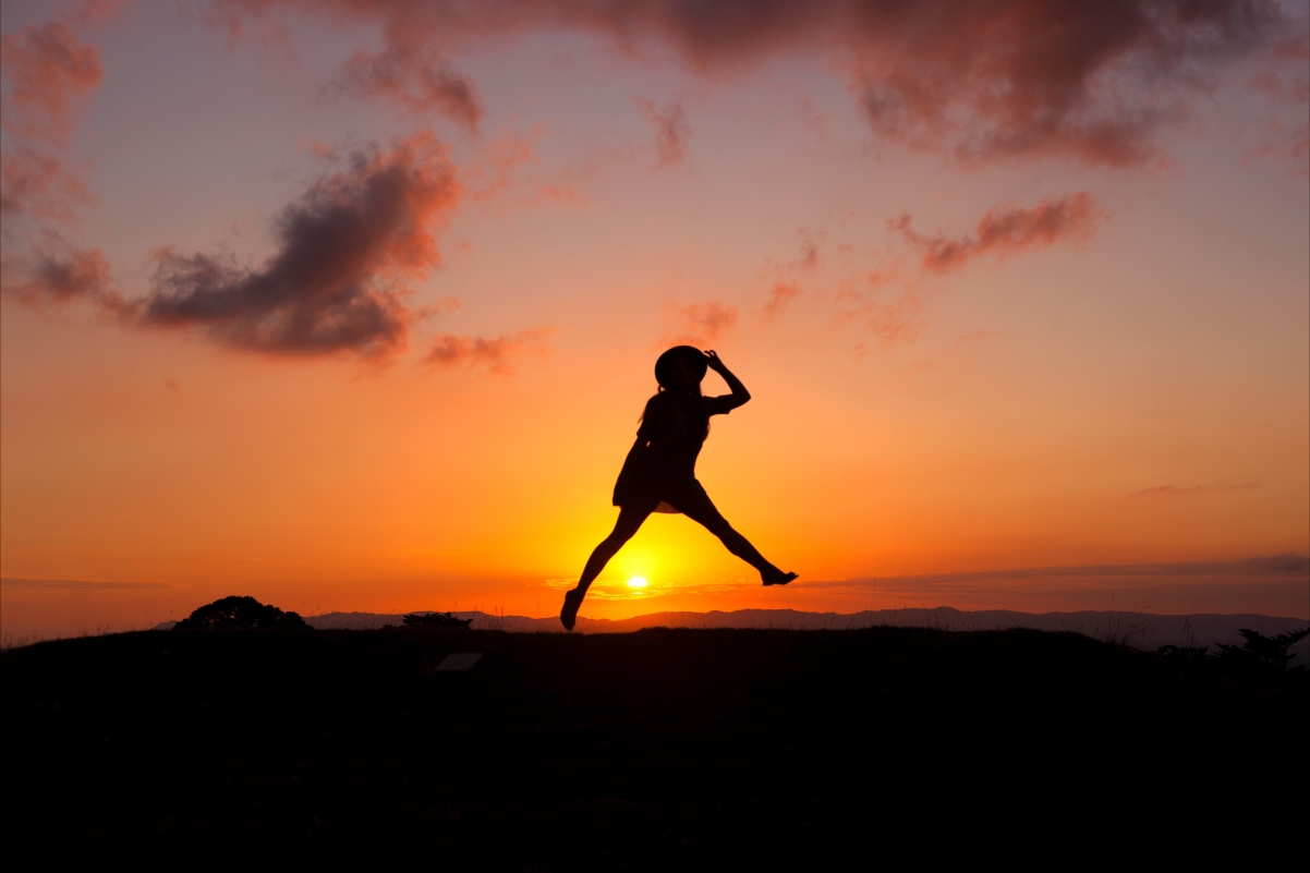 Sunset Girl Photography 5K Picture