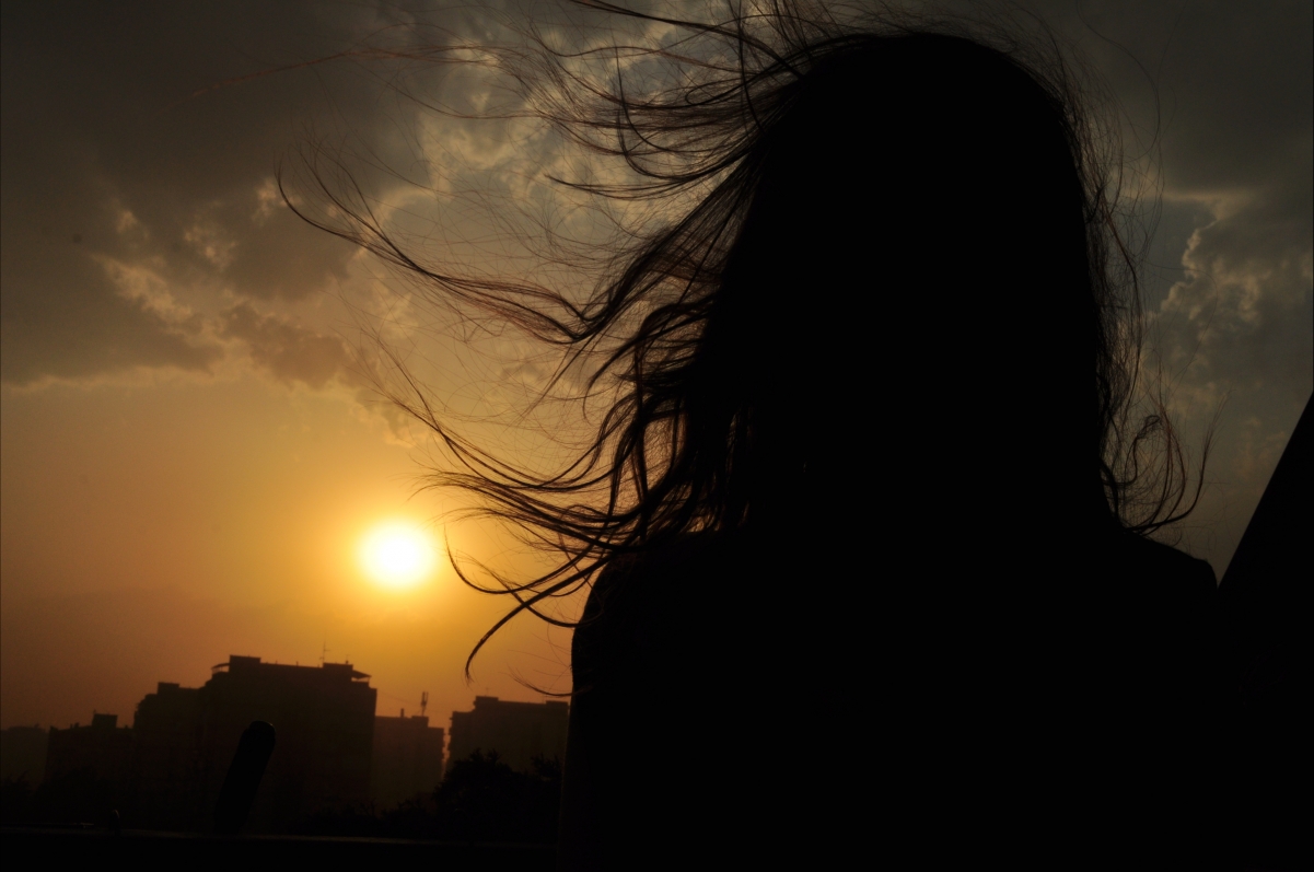 Girl Hair Wind Character Photography 4