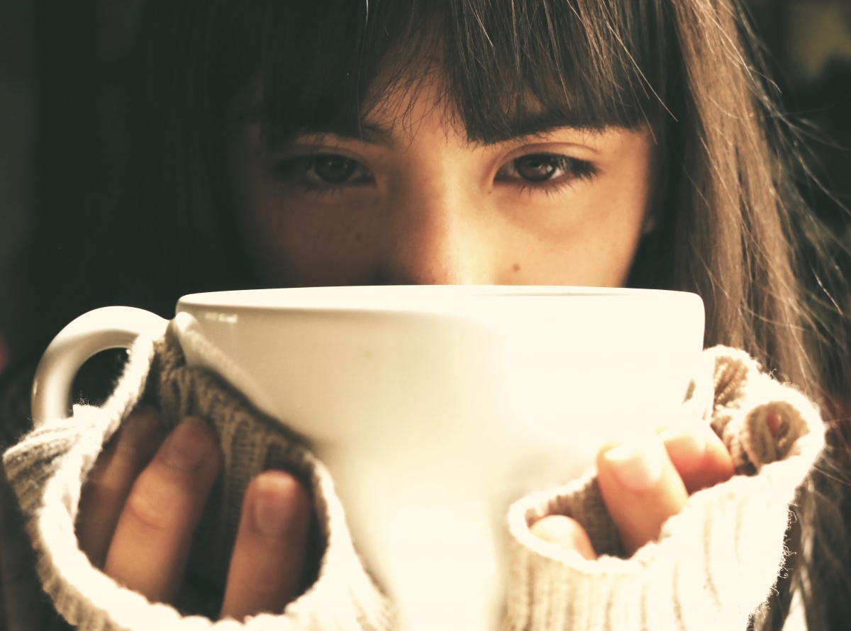 Girl Coffee Mood 5K Picture