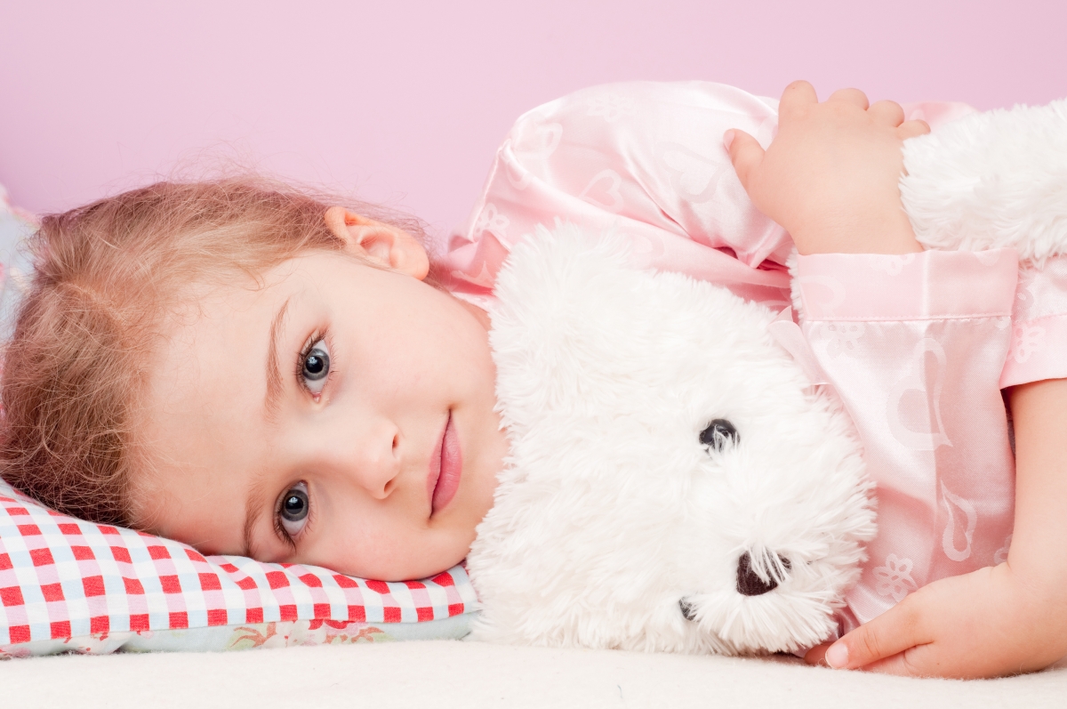Child, girl, soft toy, cute