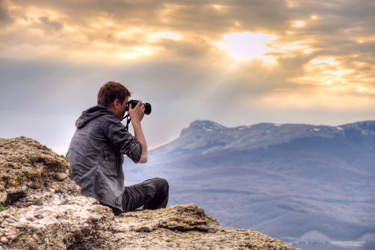 Highland photography, people, photographer, mountain