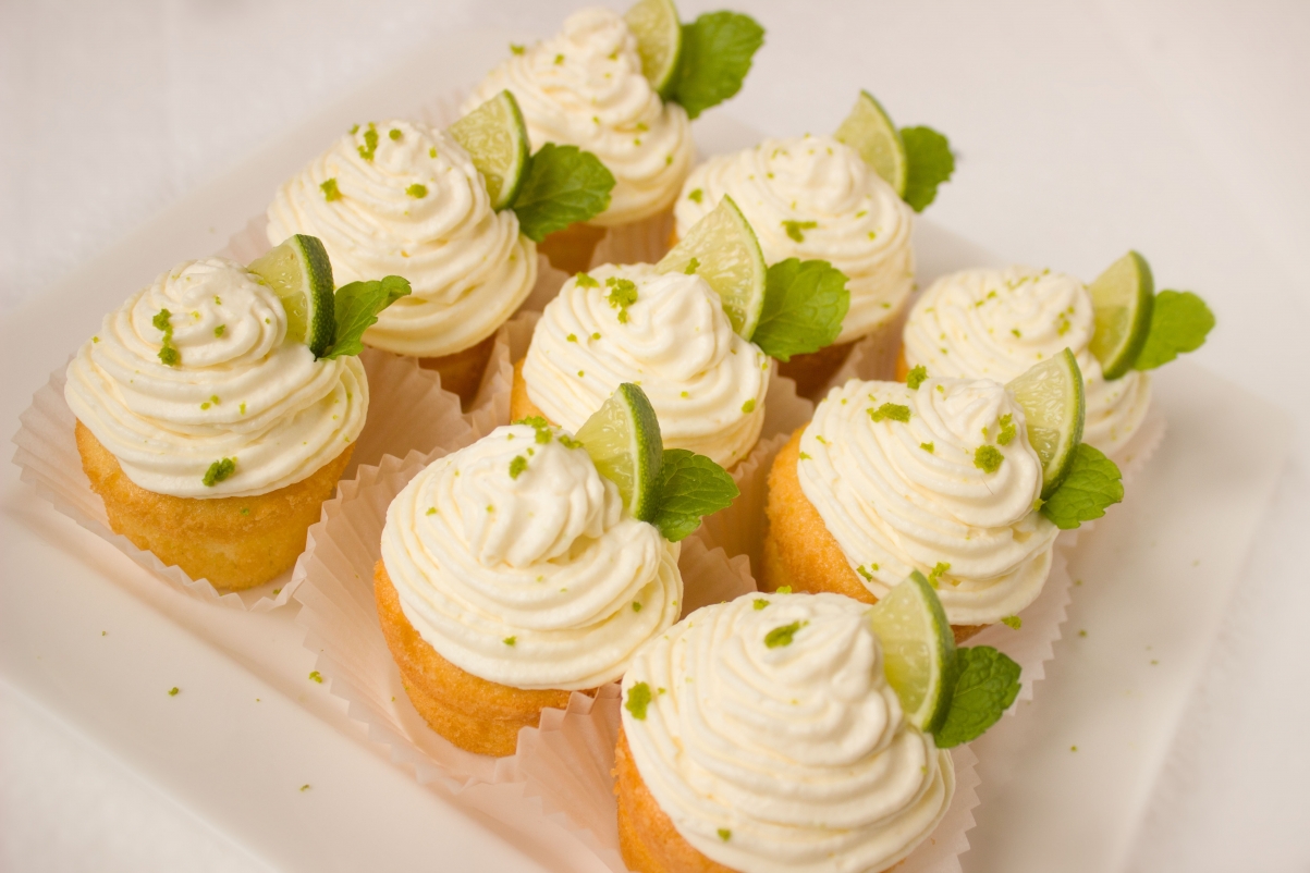 Muffin cake cream mint 5k