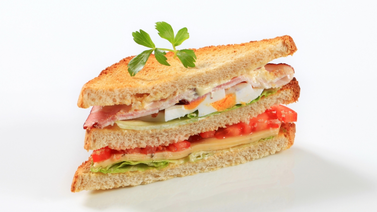 Delicious Sandwich Food 4K Wallpaper