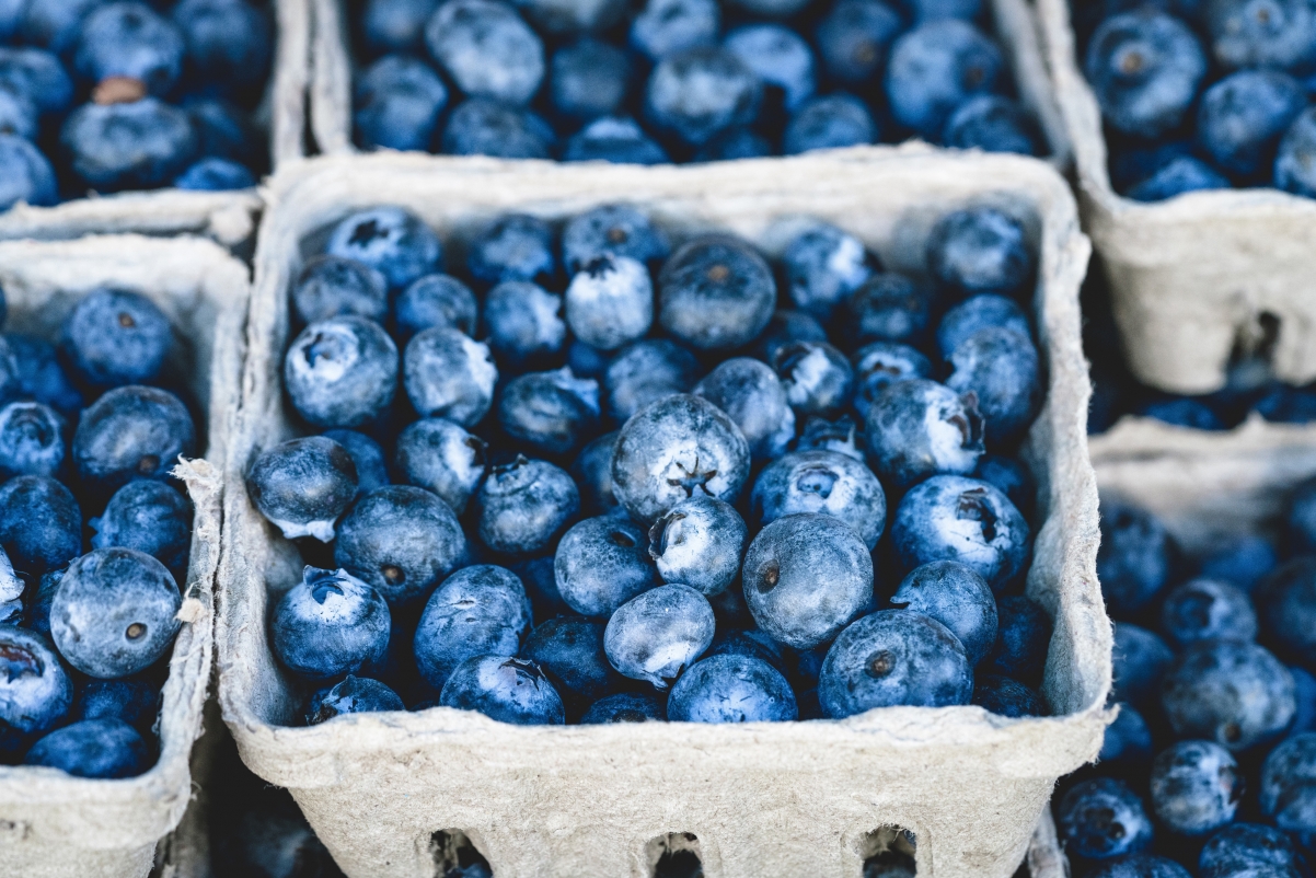 Blue blueberry delicious fruit food