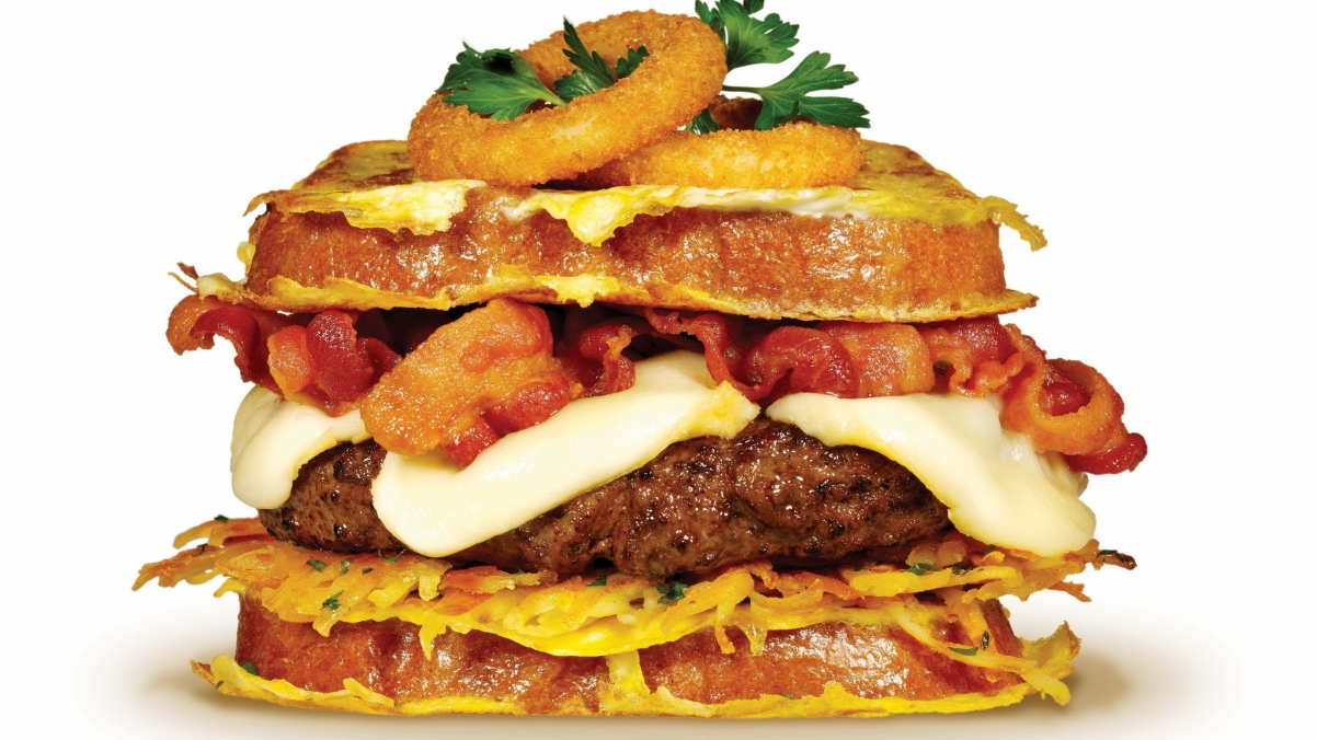 Burger Sandwich 4K Food Wallpaper