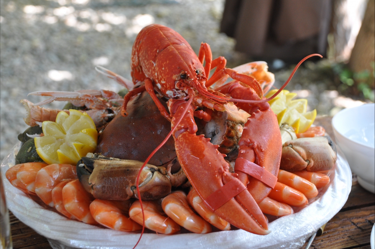 Seafood platter food seafood lobster