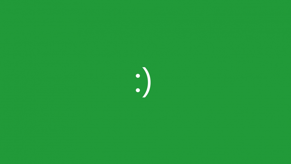 Smiley Simple 4k Wallpaper