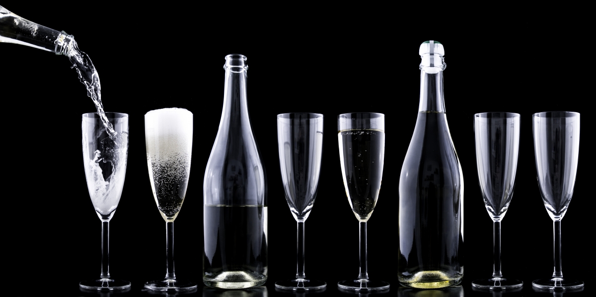 Champagne glass 7k pictures