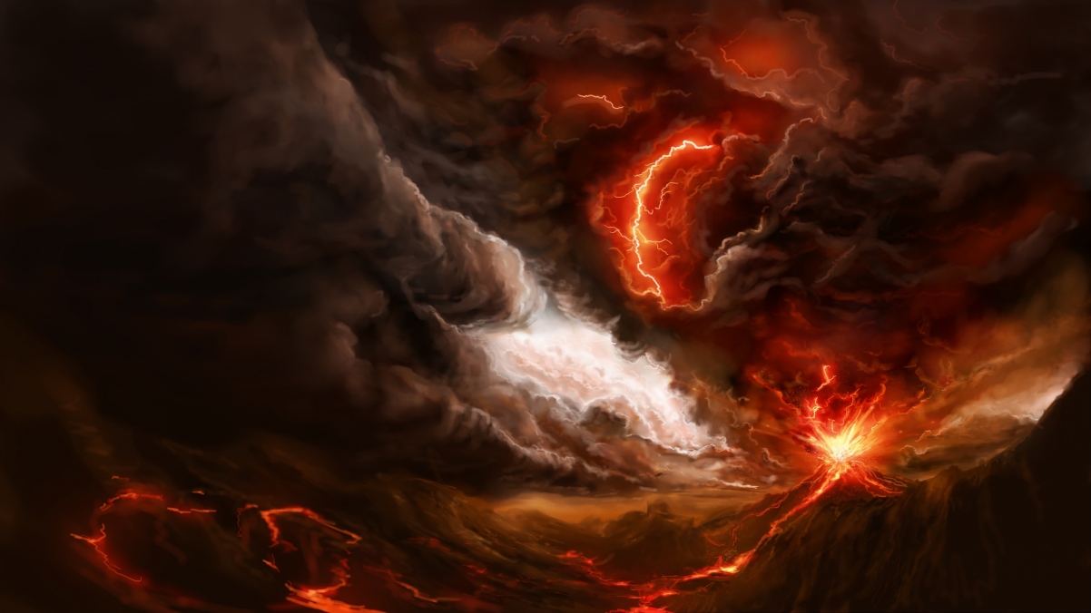 Dark Cloud Lightning 4k HD Wallpaper