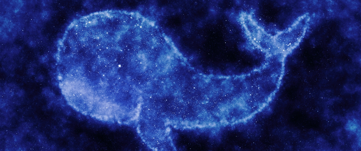 Space whale star 3440x1440 only