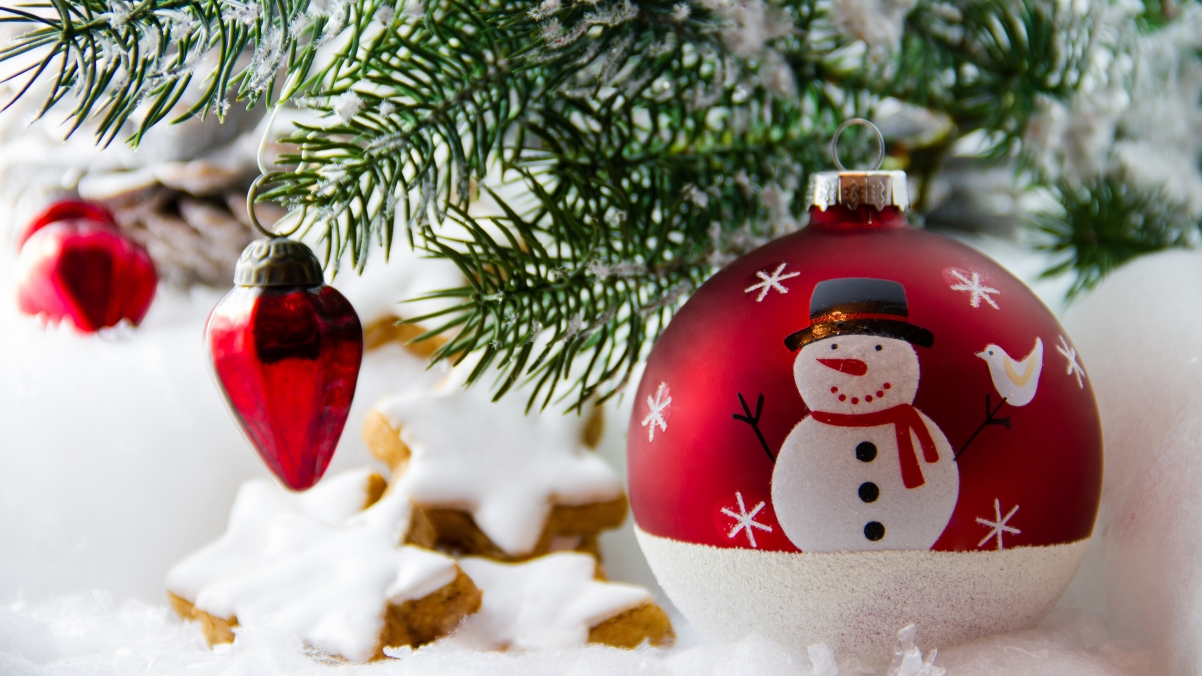 Merry Christmas 4k wallpaper