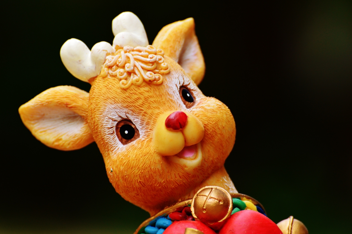 Christmas fawn 4k pictures