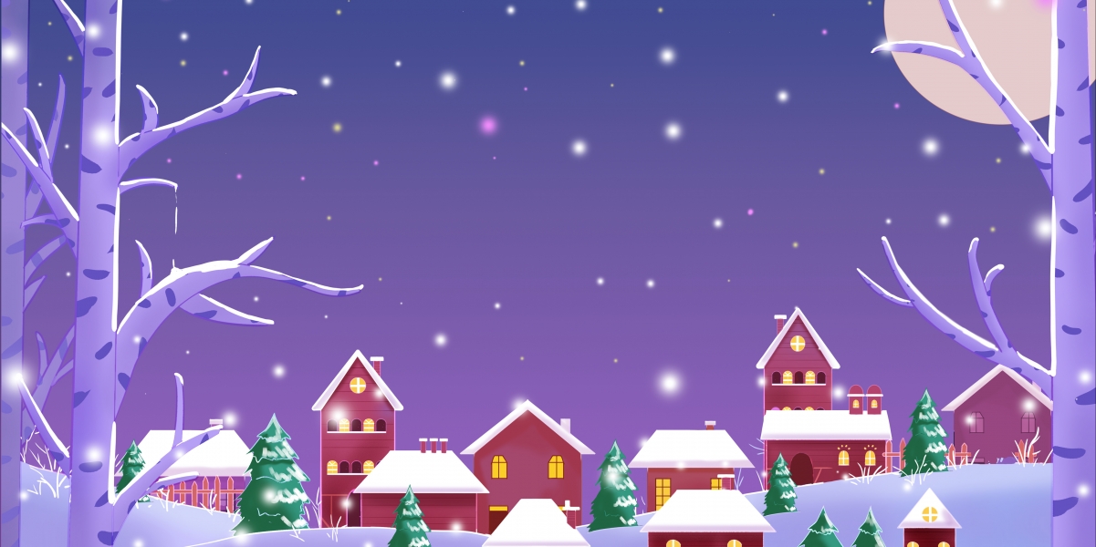 Christmas house snowflake christmas tree nice