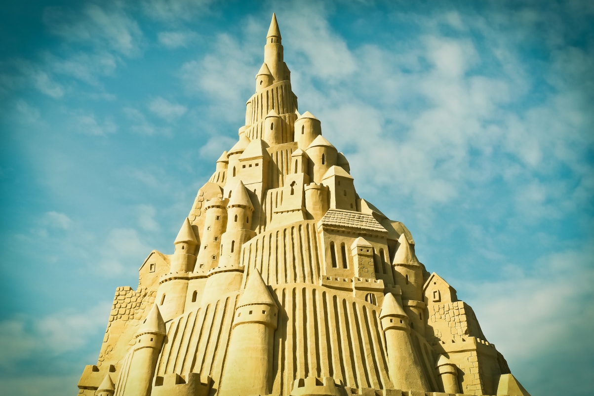 Sandberg Art Sand Sculpture
