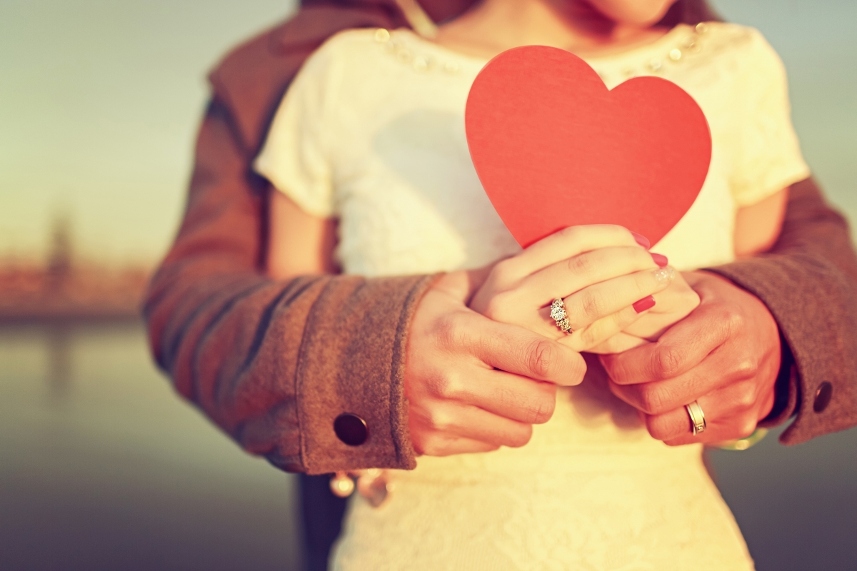 Girl, boy, hands, ring, love